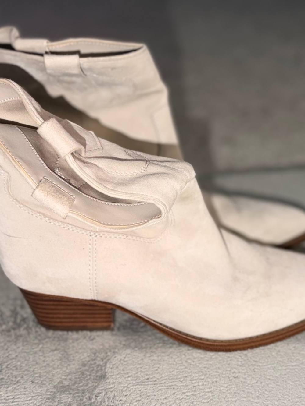 Suede boots
